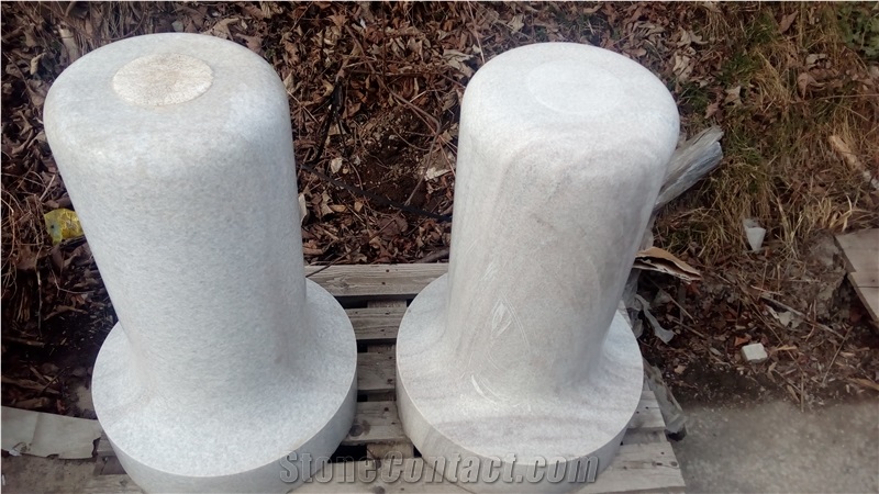 Supikovice White Marble Column