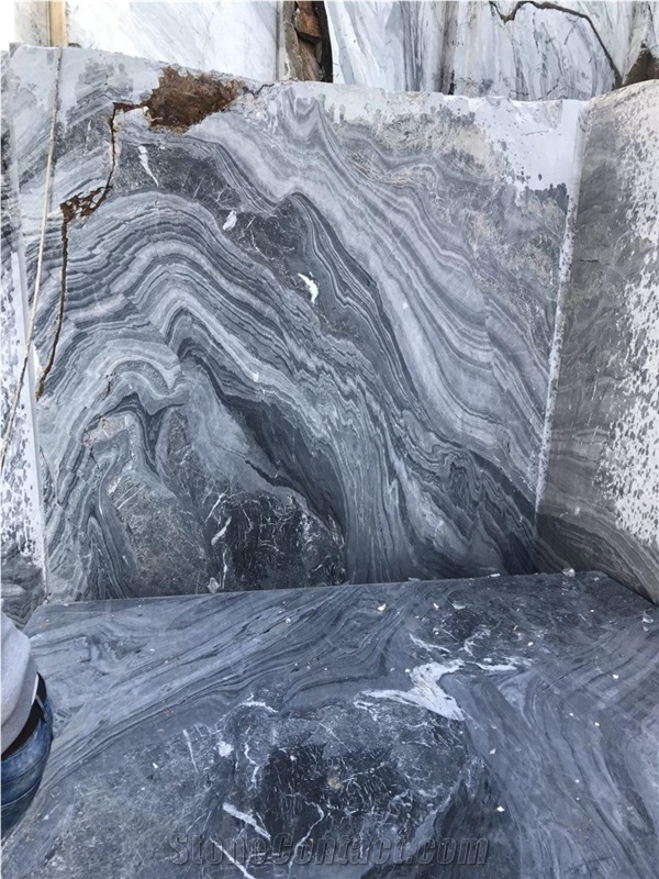 Crystal Wavy Marble Block, Persian Wavy Crystal Block