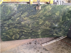 Verde Picasso Granite, Watercolor Green Granite