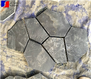Chinese Black Slate Floor Tiles and Wall Meshtiles Chinese Black Slate Floor Tiles and Wall Meshtiles