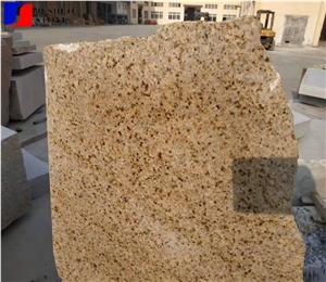 Polished Granite G682 Zhangpu Rusty Yellow Slabs