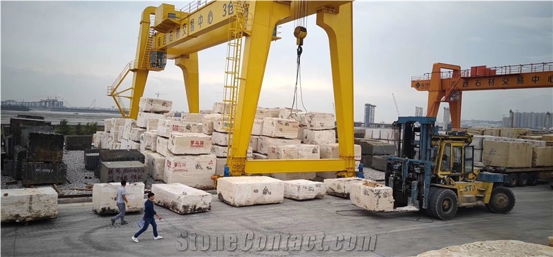 Italy Roman Beige Travertine with White Ground