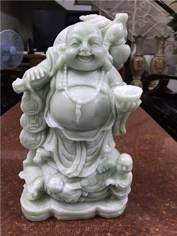 Stone Carving Maitreya Buddha, Stone Sculpture