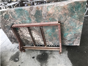 Amazon Green Inexpensive Quartzite for Kitchen Top