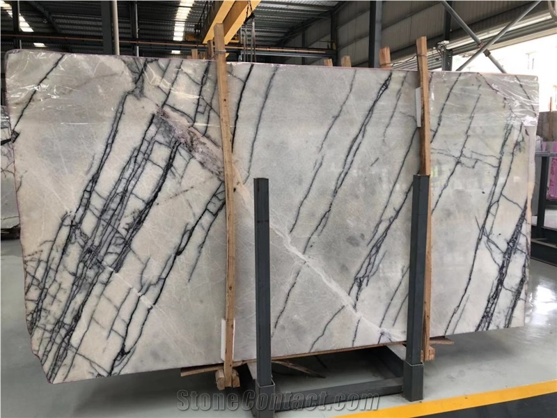 Best Color Kitchen White Lilac Marble Countertops