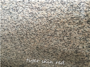 Chinese Tiger Skin Red Granite Slab
