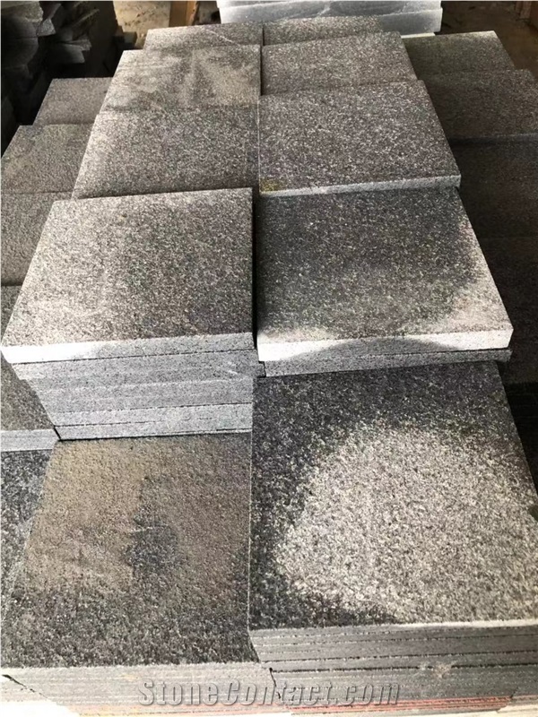 Dark Grey Granite G654 Cuble Pavement Stone