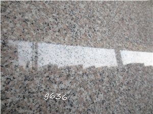 Domestic Granite Stone Pink Red G636 Granit Slab