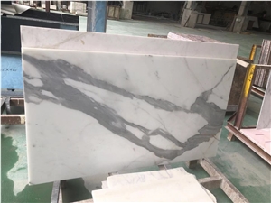 Extra White Calacatta Marble Flooring Tiles
