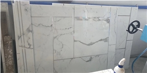 Extra White Calacatta Marble Flooring Tiles