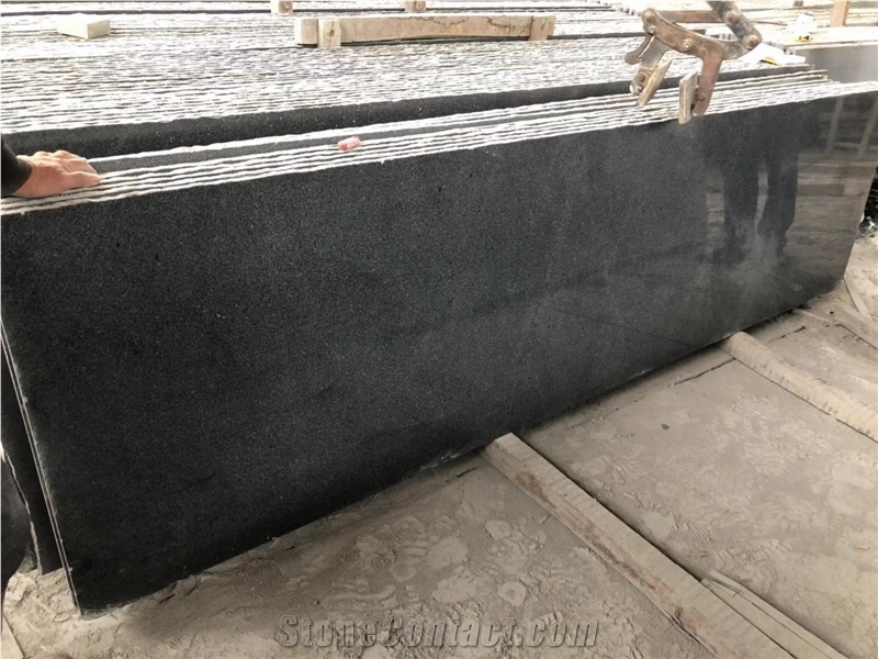 G654 Chinese Dark Grey Granite Color Flooring Tile