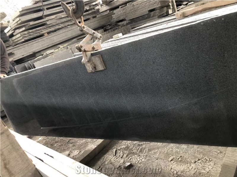 G654 Chinese Dark Grey Granite Color Flooring Tile