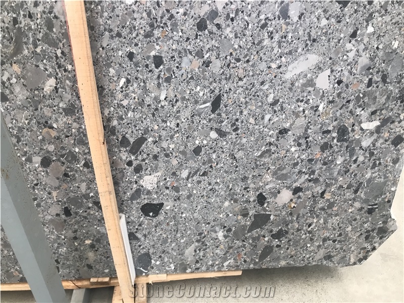 Grey Fossil Discount Marble Supplier Subway Tile