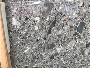 Grey Fossil Discount Marble Supplier Subway Tile