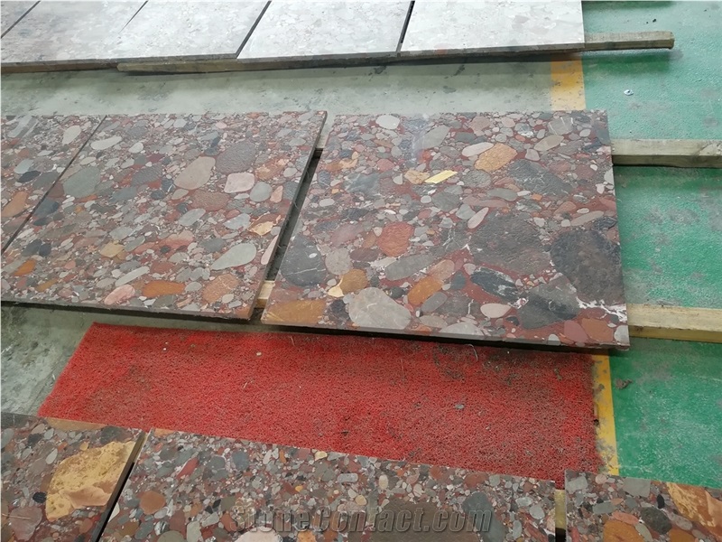 Rhodium Bahia Granito Rain Pebble Granite Stone