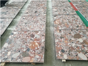 Rosso Marinace Multi Colorful Outdoor Granite Tile