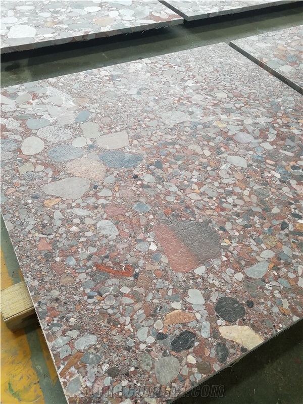 Rosso Marinace Multi Colorful Outdoor Granite Tile