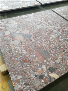 Rosso Marinace Multi Colorful Outdoor Granite Tile