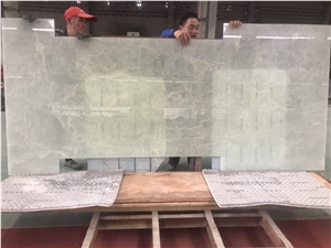 Super White Backlighting Onyx Stone Wall Tile