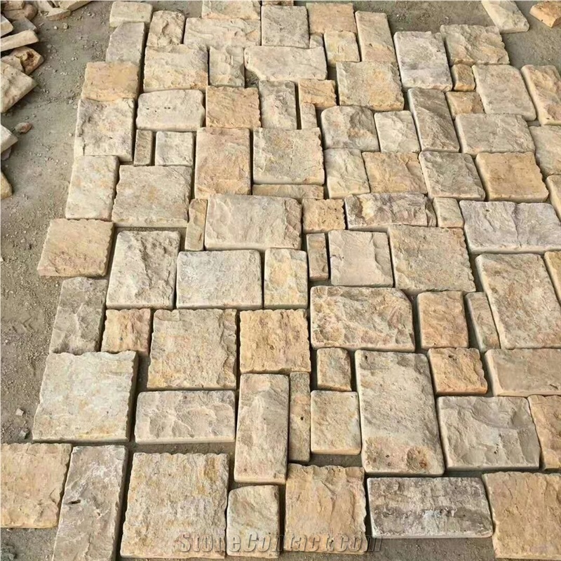 Classic Beige Limestone Pattern Tiles