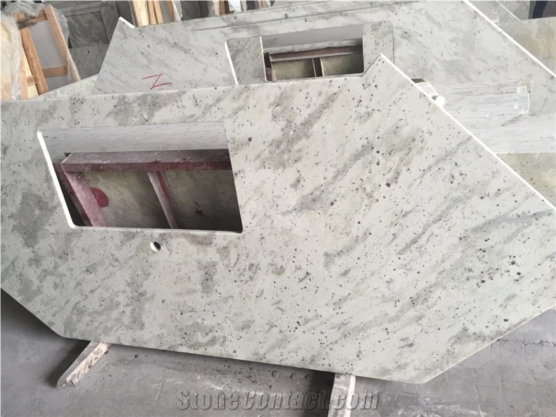 White Granite Countertop,Sri Lanka Andromeda Tops
