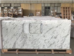 White Granite Countertop,Sri Lanka Andromeda Tops