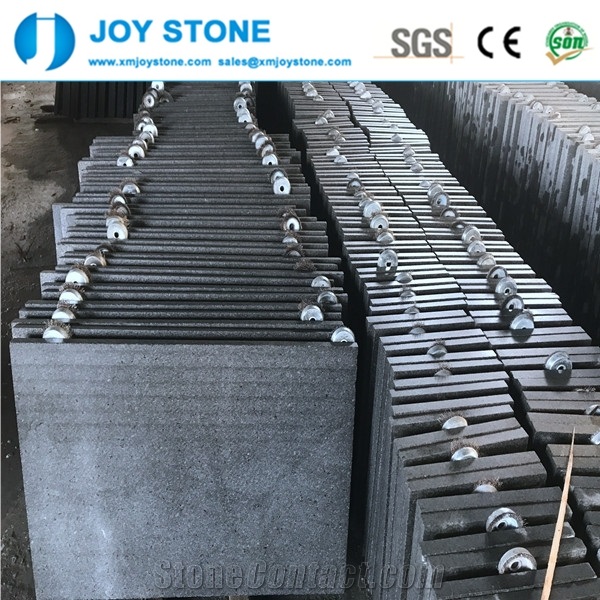 China Natural Hainan Black Basalt Stone Tile