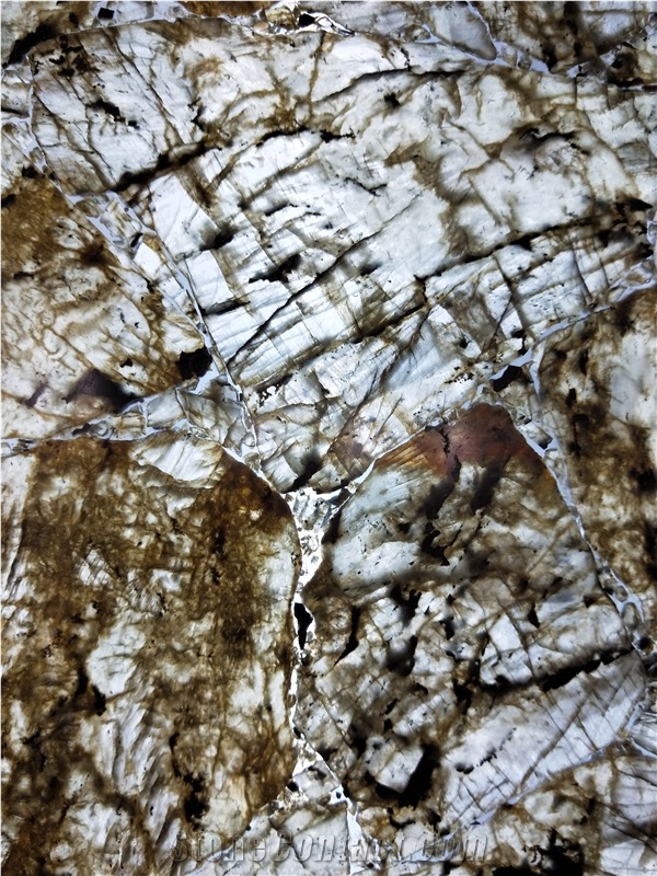 Aragonite Backlit, Agate Semiprecious Stone Tiles
