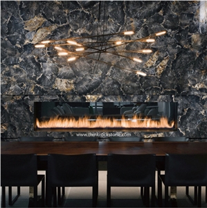 Blue Agate Countertops,Semiprecious Stone Tops