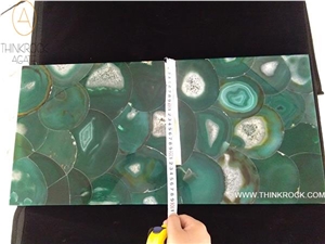 Green Agate Semiprecious Stone Slabs,Gemstone Slab