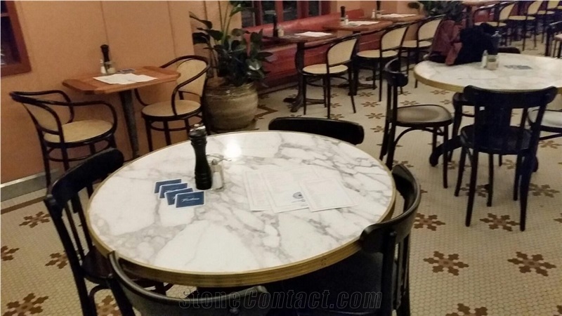 Marble with Aluminum Honeycomb Coffee Table3