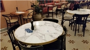 Marble with Aluminum Honeycomb Coffee Table3