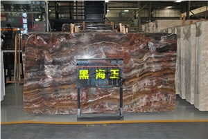 Tiger Onyx Slab from Pakistan