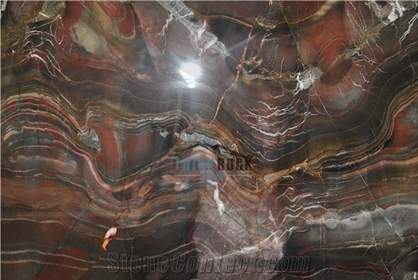 Tiger Onyx Slab from Pakistan