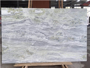 Magic Seaweed Green Marble Slabs Bathroom Tiles
