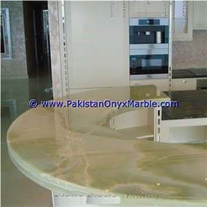 Afghan Green Onyx Bar Counter Tops