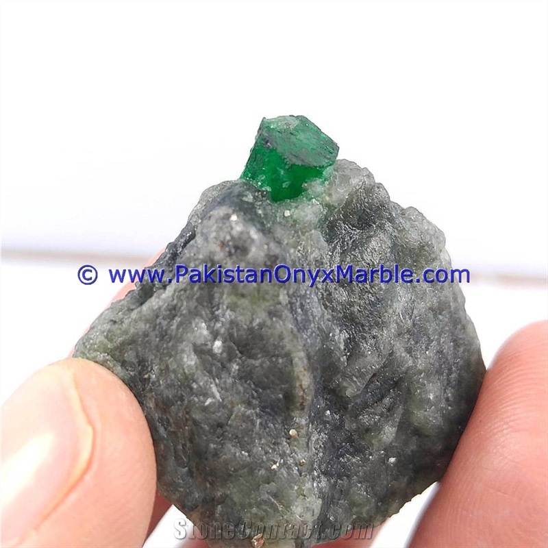Emerald Specimens Terminated Crystals Motherrock