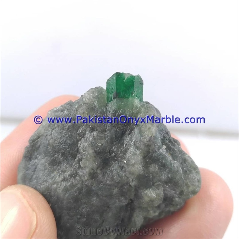 Emerald Specimens Terminated Crystals Motherrock