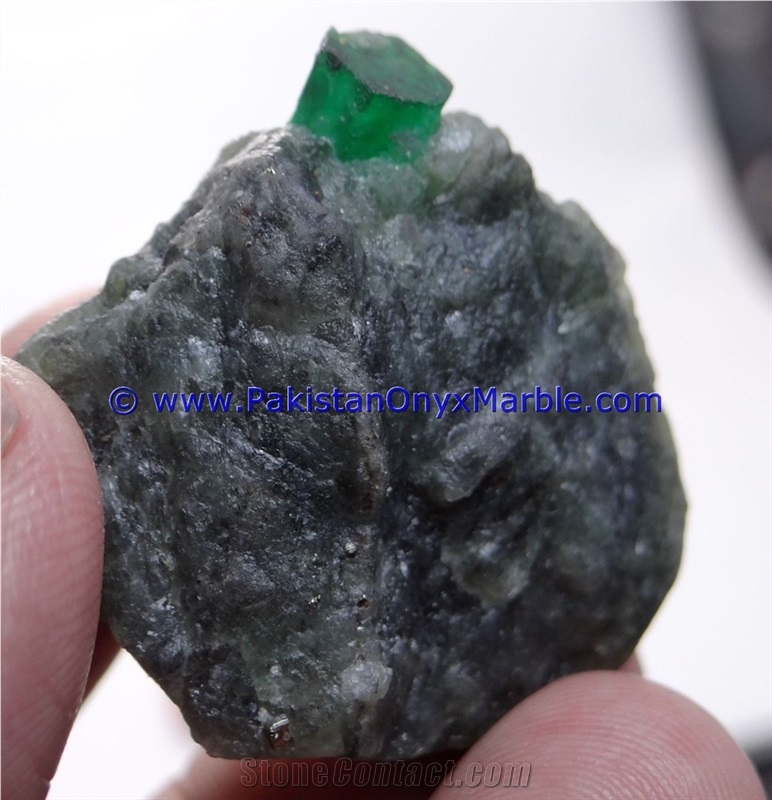 Emerald Specimens Terminated Crystals Motherrock