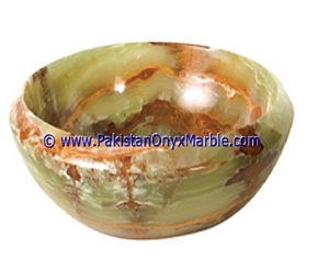 Green Onyx Round Bowl Sinks Basins Collection