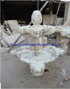 Light Green Onyx Fountains