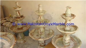 Light Green Onyx Fountains