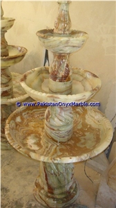 Light Green Onyx Fountains