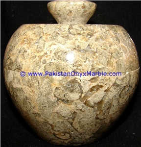 Marble Apple Candy Jars Pots Container