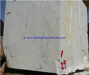 Marble Blocks Afghan White Marble Natural Stone