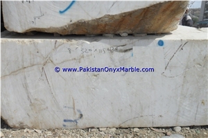 Marble Blocks Afghan White Marble Natural Stone