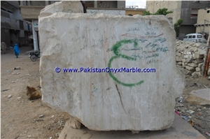 Marble Blocks Afghan White Marble Natural Stone