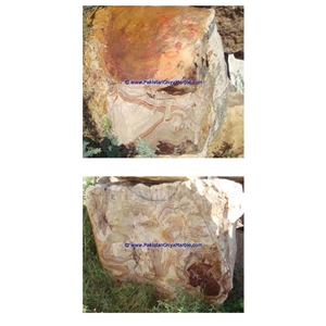 Marble Blocks Picasso Rainbow Marble Natural Stone
