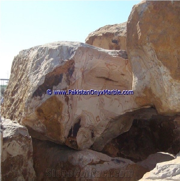 Marble Blocks Picasso Rainbow Marble Natural Stone