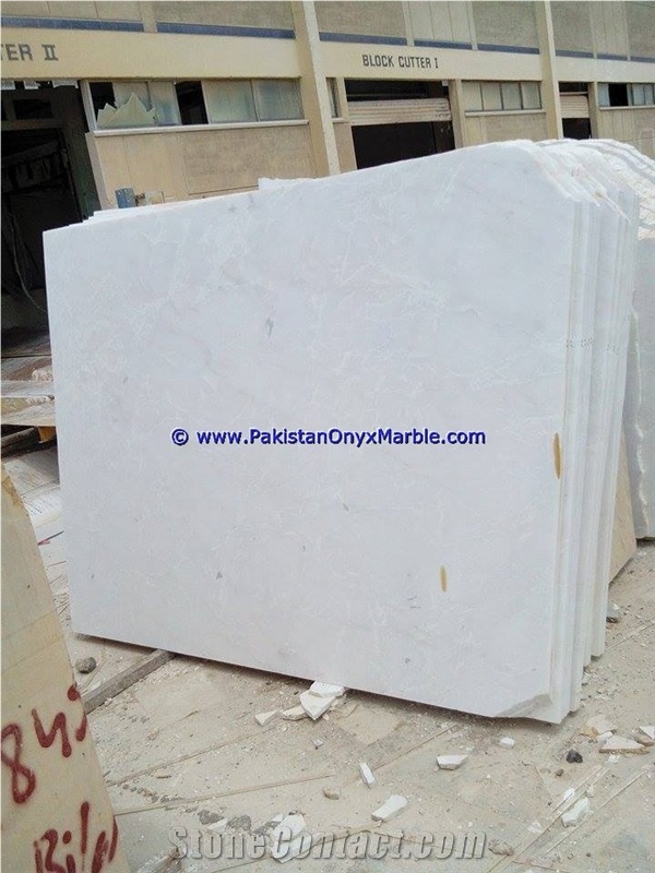 Marble Blocks Ziarat White Carrara White Marble
